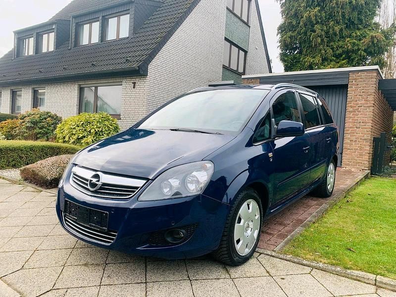 Gebraucht Opel Zafira 125 PS (91 kW) 2011 Blau Van / Kleinbus