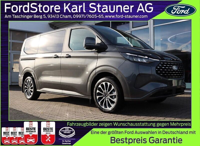 Weiß Neu 2025 Ford Tourneo Custom Titanium X Van / Kleinbus | 55.280 € (Superpreis) - Bild 1/4