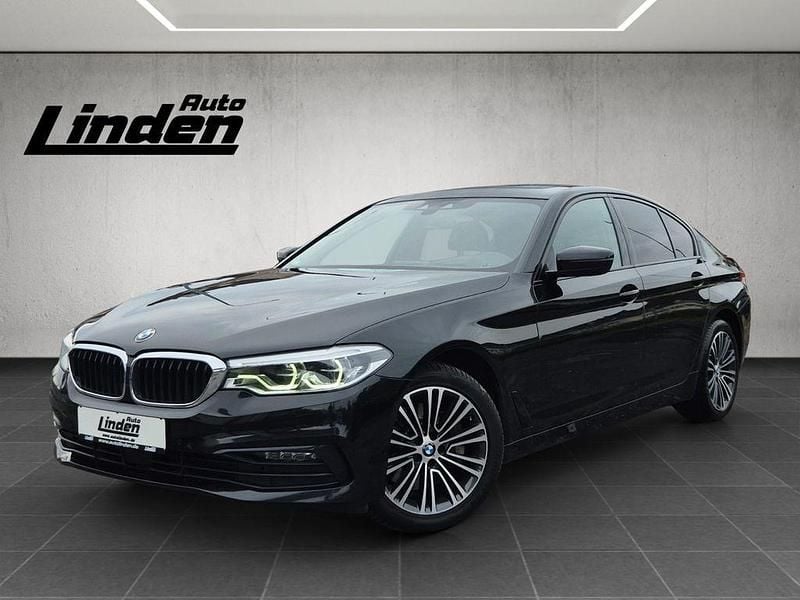 Schwarz Gebraucht 2020 BMW 530 Sport Line Limousine | 25.970 € (Superpreis) - Bild 1/4