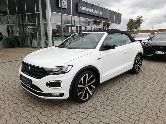 Weiss Gebraucht 2021 VW T-Roc R-line SUV | 26.550 € (Fairer Preis) - Bild 1/4