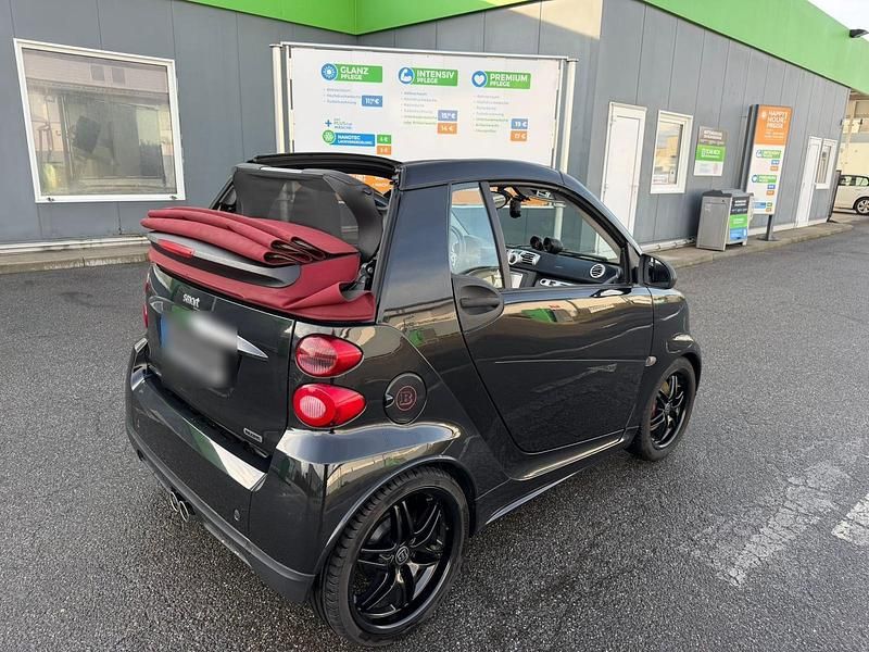 Occasion Smart ForTwo Cabrio Brabus 84 ch (61 kW) 2011 Noir Cabriolet