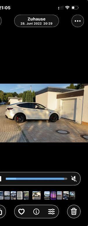 Usado Tesla Model Y Performance 392 kW (534 CV) 2022 Blanco SUV