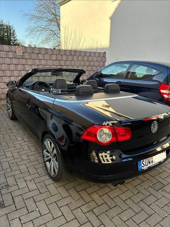 Gebraucht VW Eos Individual 200 PS (147 kW) 2008 Schwarz Cabrio