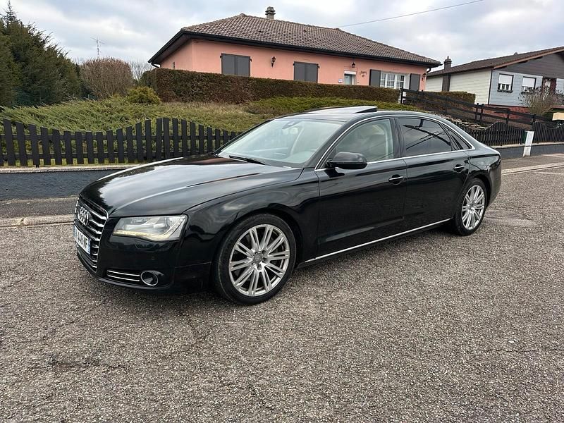 Schwarz Gebraucht 2012 Audi A8 S-Line Limousine | 10.500 € - Bild 1/4
