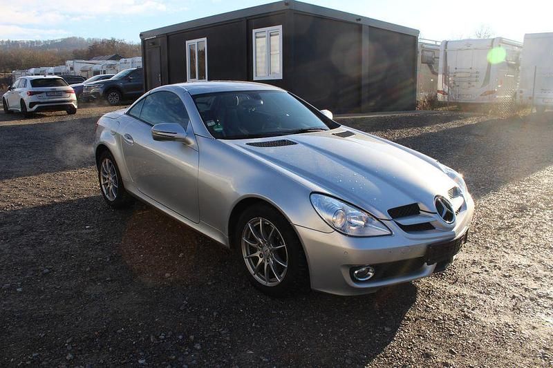 Silber Gebraucht 2008 Mercedes SLK200 Cabrio | 11.900 € (Guter Preis) - Bild 1/4