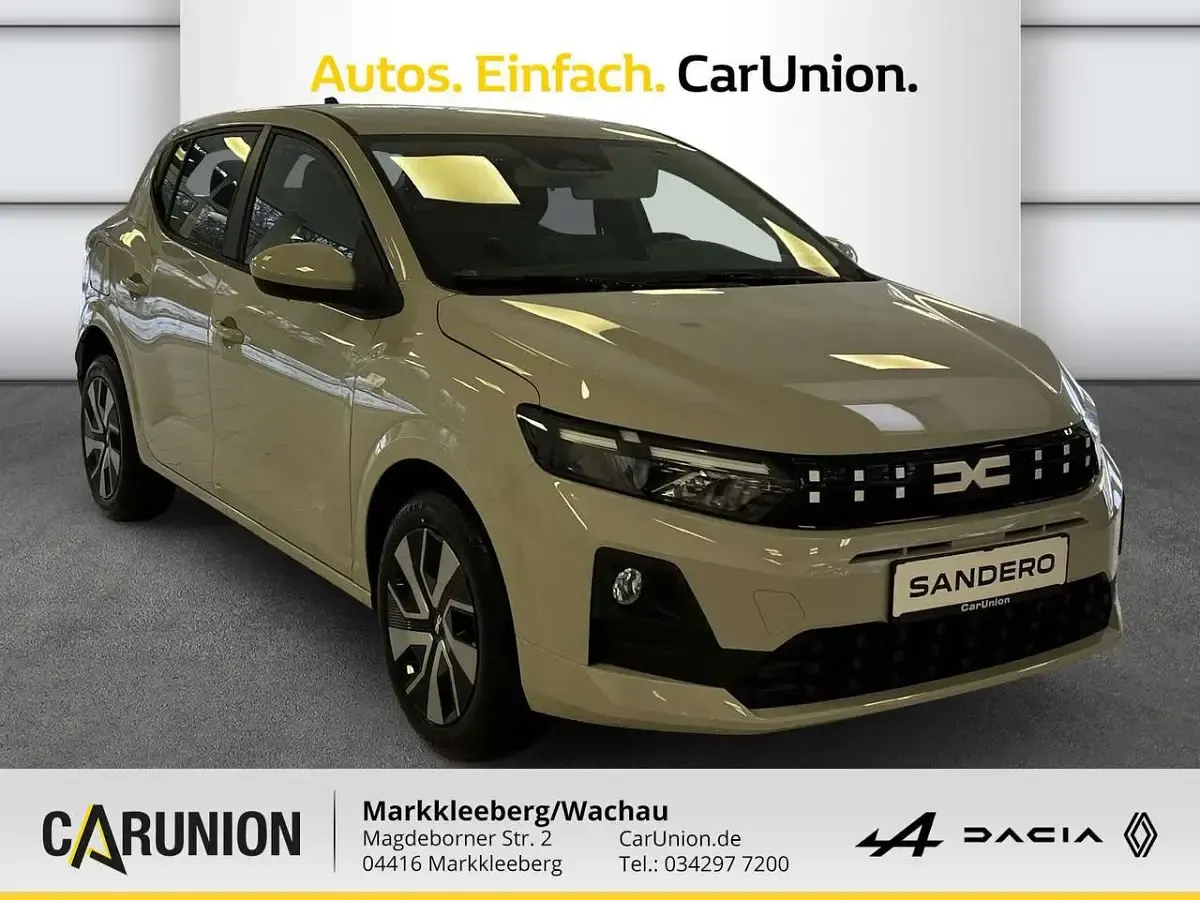 Neu Dacia Sandero Expression 101 PS (74 kW) 2026 Sandstone Limousine