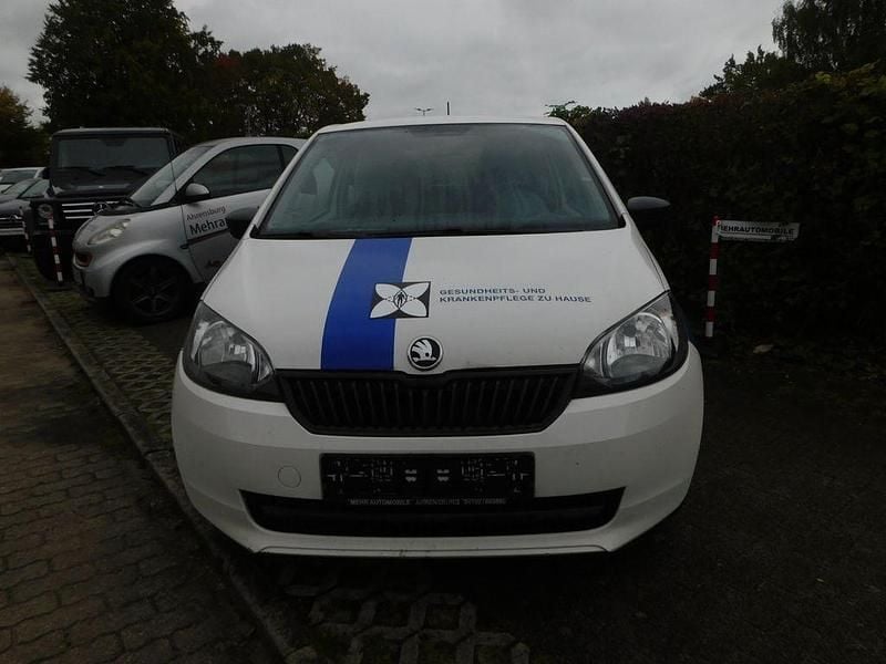 Gebraucht Skoda Citigo Active 60 PS (44 kW) 2015 Weiß Kleinwagen