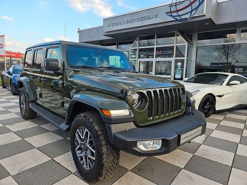 Gebraucht Jeep Wrangler Unlimited Sahara 381 PS (280 kW) 2023 Grün SUV