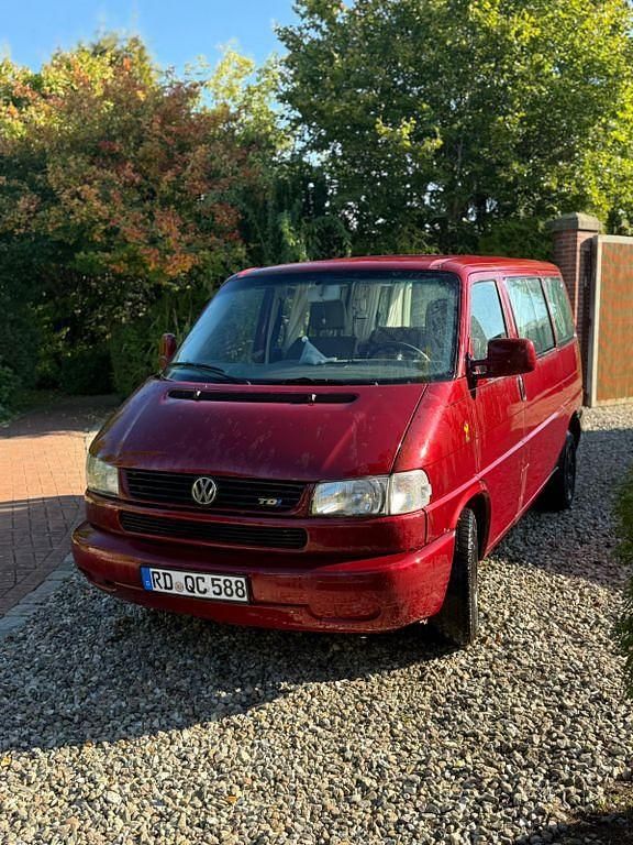 Gebraucht VW T4 88 PS (64 kW) 2002 Rot Van