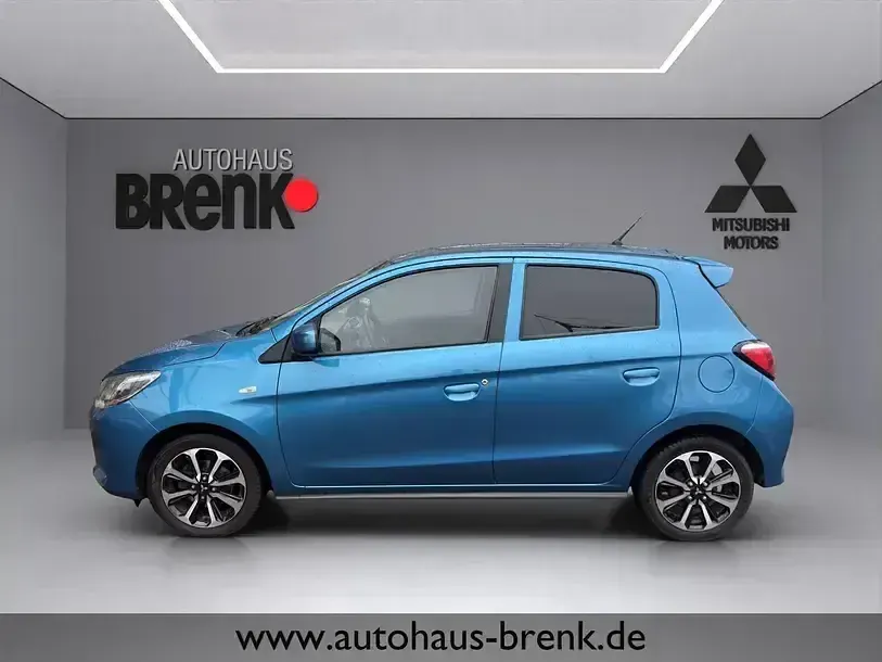 Brugt Mitsubishi Space Star Select+ 71 HK (52 kW) 2023 Blå Hatchback