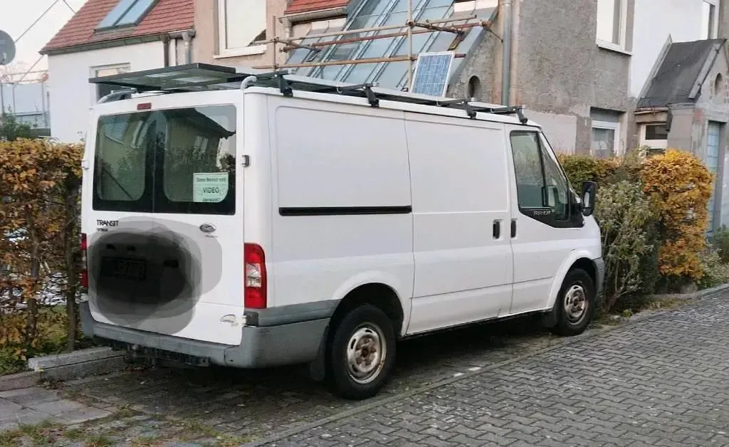 Gebraucht Ford Transit Tourneo 85 PS (62 kW) 2010 Weiß Van / Kleinbus
