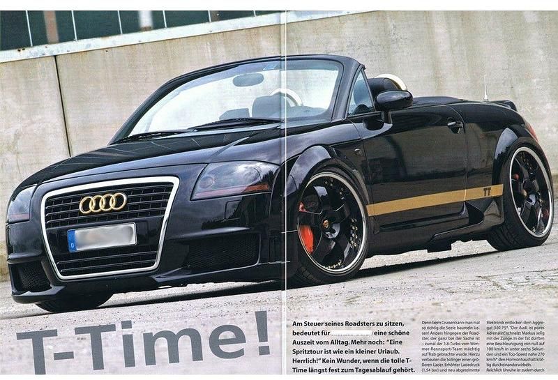 Gebraucht Audi TT Roadster Ambiente 224 PS (164 kW) 2002 Schwarz Cabrio