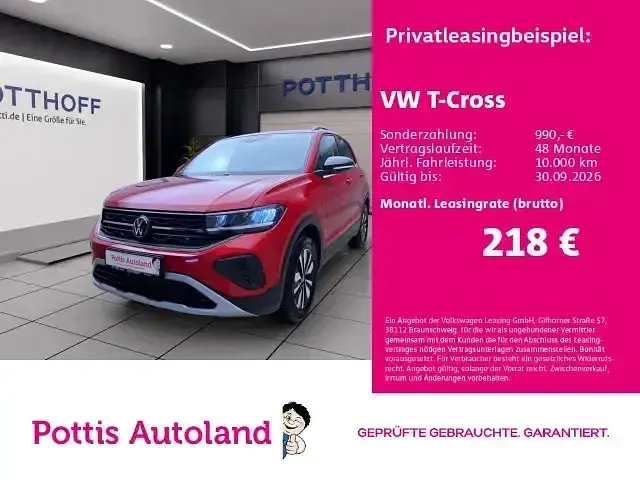 Gebraucht VW T-Cross Goal 116 PS (85 kW) 2025 SUV