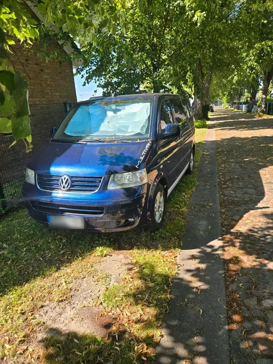 Gebraucht VW Multivan 174 PS (127 kW) 2005 Blau Van / Kleinbus