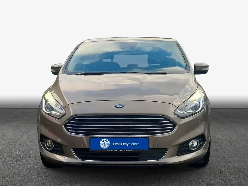 Gebraucht Ford S-MAX Titanium 150 PS (110 kW) 2019 Silber Van / Kleinbus