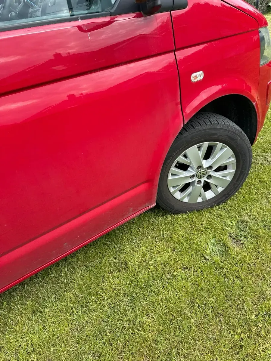Brugt VW T5 114 HK (83 kW) 2012 Rød Van