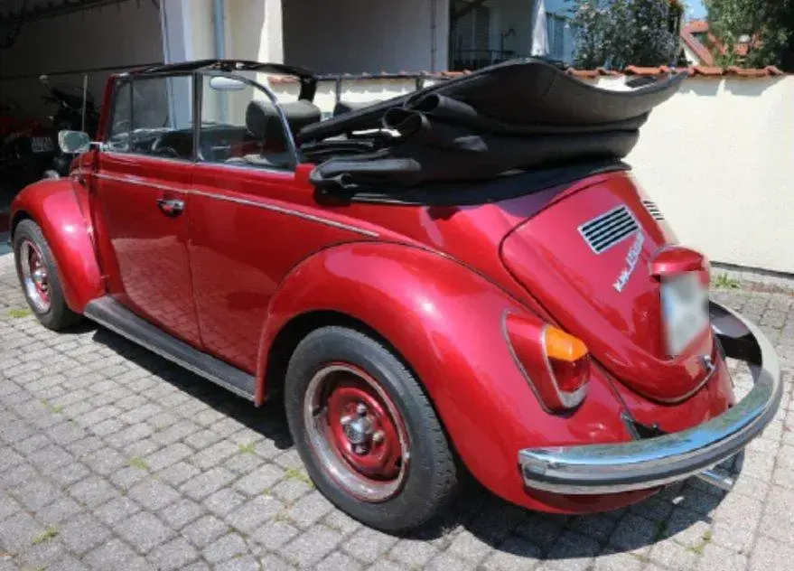 Gebraucht VW Type 3 Karmann 44 PS (32 kW) 1969 Rot Cabrio