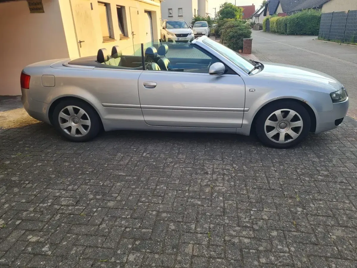 Gebraucht Audi A4 Cabriolet 163 PS (119 kW) 2004 Silber Cabrio