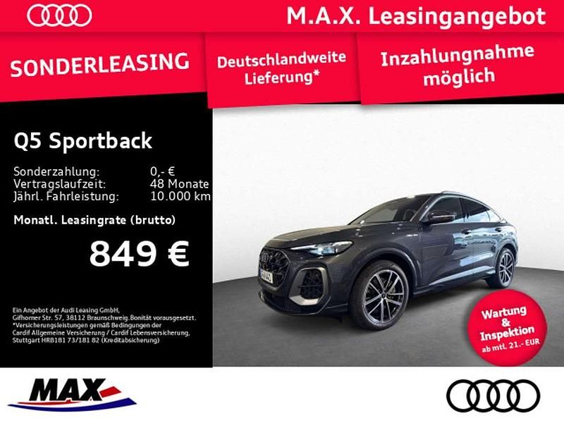 Tamboragrau metallic Gebraucht 2025 Audi Q5 S-Line SUV | 72.480 € (Teuer) - Bild 1/3