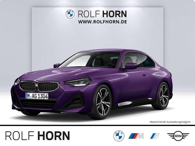 Thundernight metallic Gebraucht 2024 BMW 218 M Sport Coupé | 36.630 € (Etwas zu teuer) - Bild 1/4