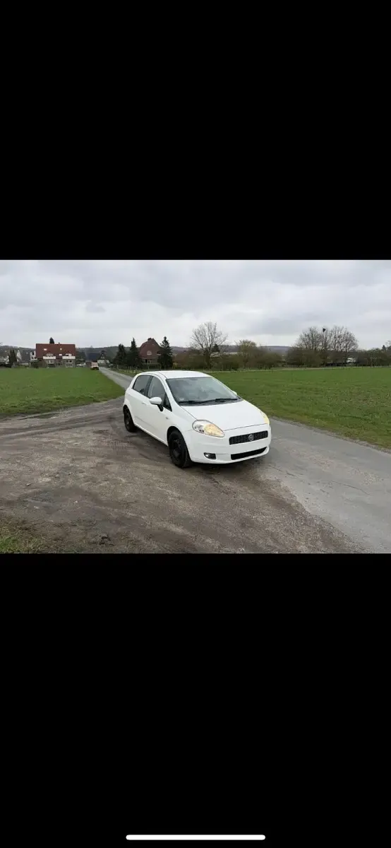 Gebraucht Fiat Punto 70 PS (51 kW) 2008 Weiß Kleinwagen