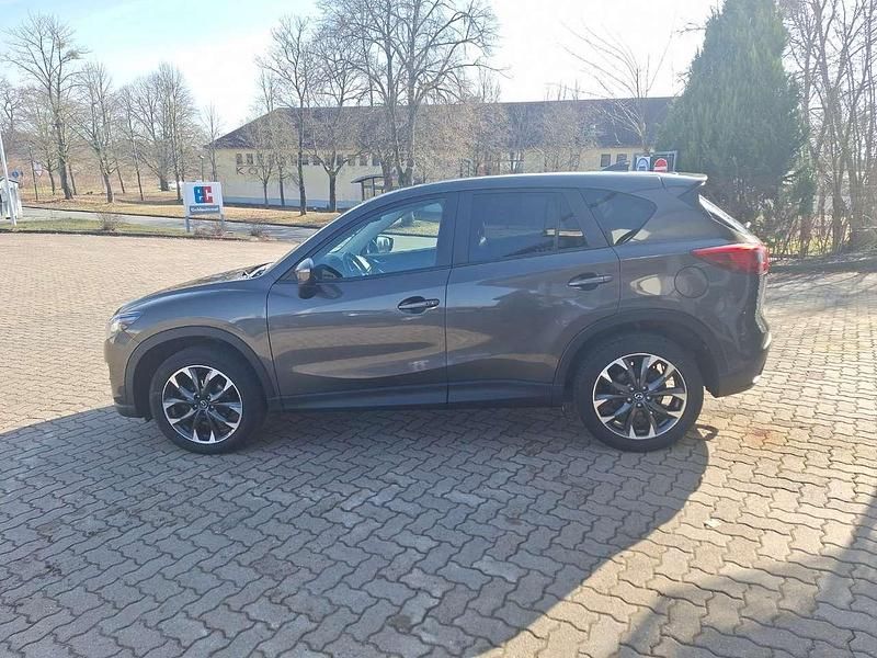 Gebraucht Mazda CX-5 192 PS (141 kW) 2015 Obsidiangrau metallic SUV