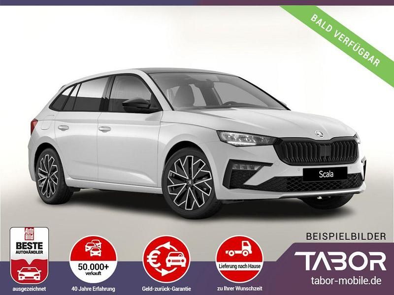 Neu Skoda Scala Dynamic 150 PS (110 kW) 2025 Weiß metallic Kleinwagen