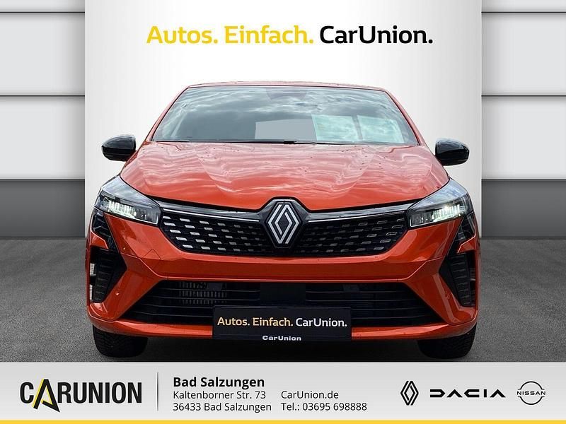 Neu Renault Clio V Techno 91 PS (66 kW) 2025 Valenciaorange metallic Limousine