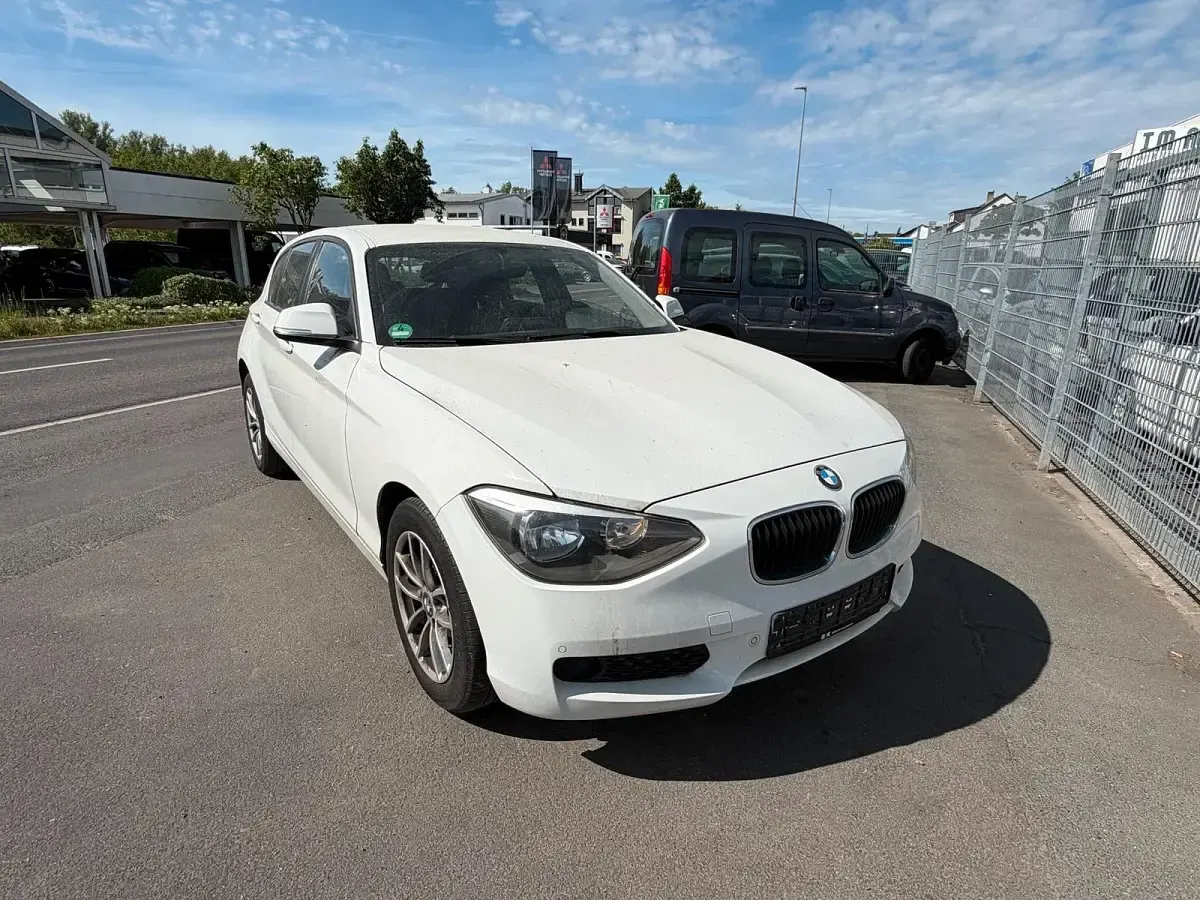 Usata BMW 116 136 CV (100 kW) 2014 Bianco Utilitaria