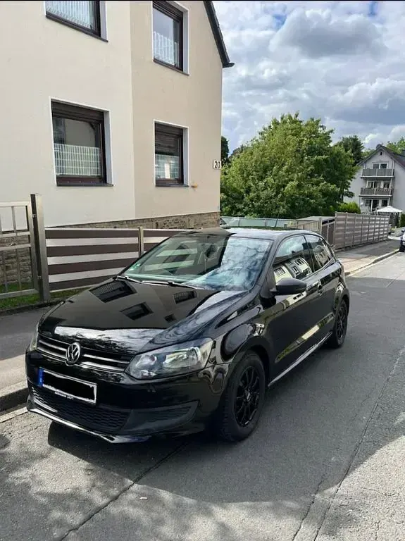 Gebraucht VW Polo Trendline 60 PS (44 kW) 2011 Schwarz Kleinwagen
