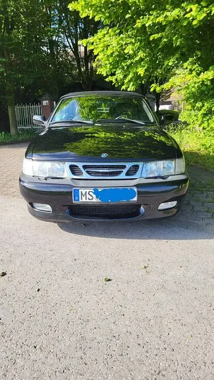Gebraucht Saab 9-3 Cabriolet 185 PS (136 kW) 2003 Schwarz Cabrio