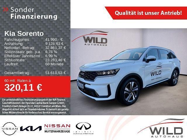 Ud) clear white (weiss Gebraucht 2024 Kia Sorento 2 SUV | 37.990 € (Superpreis) - Bild 1/4