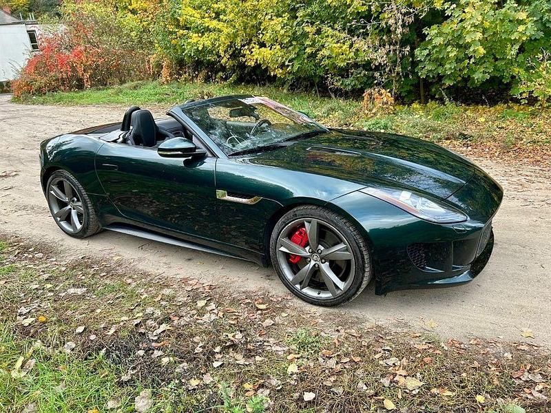 Gebraucht Jaguar F-Type 500 PS (367 kW) 2014 Grün Cabrio