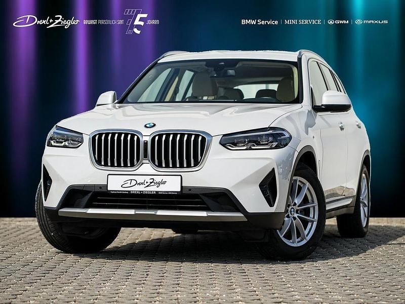 Mineralweissmetallic Gebraucht 2022 BMW X3 Sport Line SUV | 35.950 € (Superpreis) - Bild 1/4