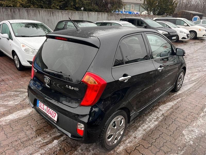 Gebraucht Kia Picanto Spirit 86 PS (63 kW) 2014 Schwarz Kleinwagen
