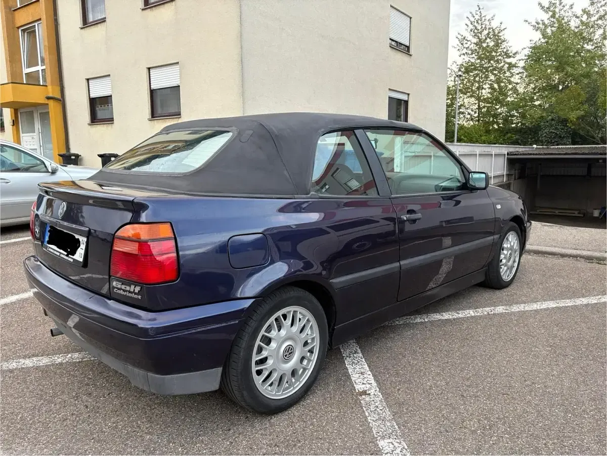 Gebraucht VW Golf Cabriolet 75 PS (55 kW) 1995 Violet Cabrio