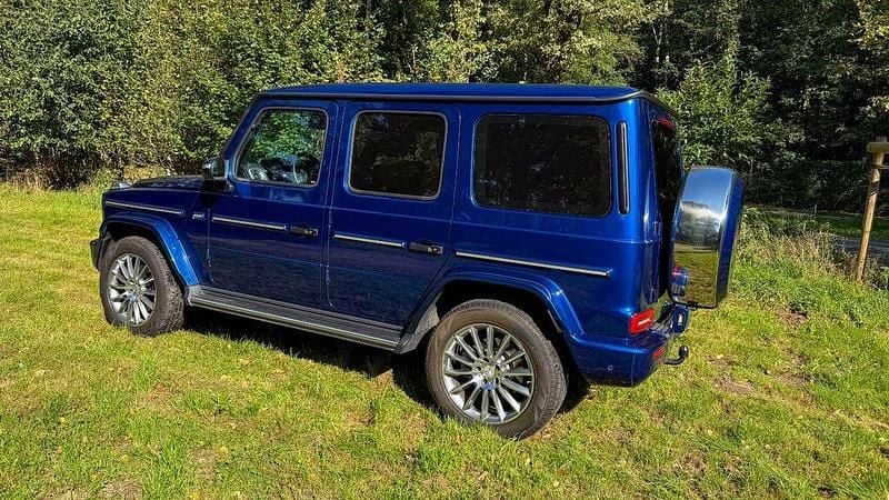 Blau Gebraucht 2023 Mercedes G400 AMG SUV | 132.000 € (Superpreis) - Bild 1/4