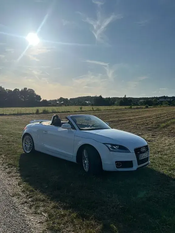 Gebraucht Audi TT Roadster Sport 211 PS (155 kW) 2011 Weiß Cabrio