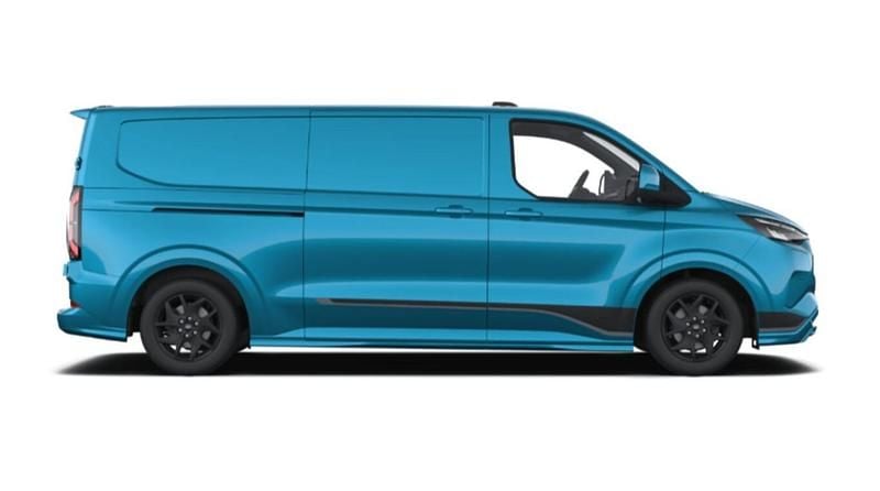 Neu Ford E-Transit Sport 160 kW (218 PS) 2025 Digital aqua blue metallic Van