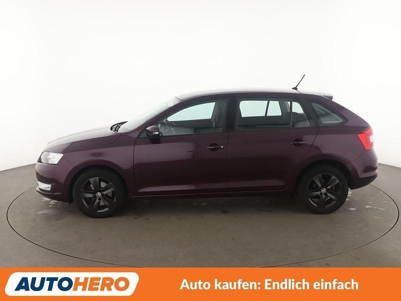 Gebraucht Skoda Rapid Drive 110 PS (80 kW) 2017 Violett Limousine