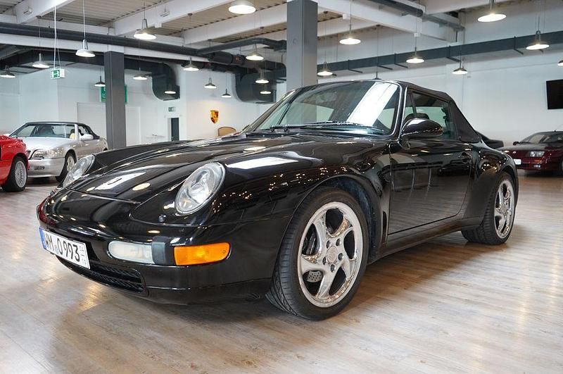 Schwarz Gebraucht 1996 Porsche 911 Carrera Cabriolet Cabrio | 66.900 € - Bild 1/4