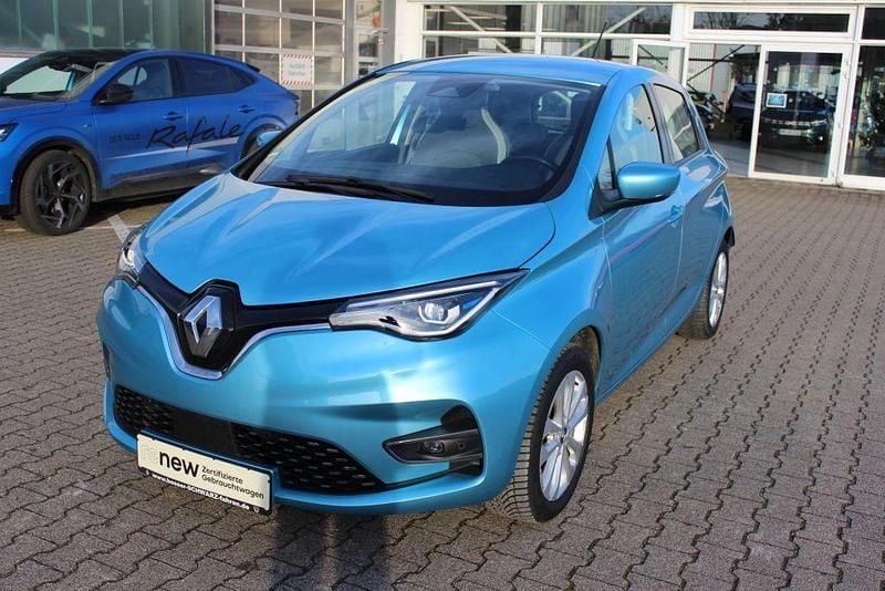 Blau Gebraucht 2021 Renault Zoe Experience Kleinwagen | 13.490 € (Fairer Preis) - Bild 1/4