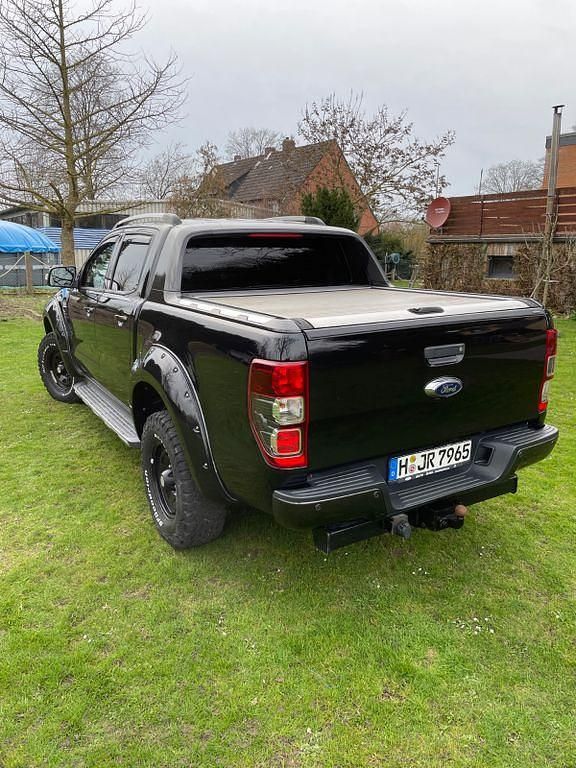 Używany Ford Ranger Wildtrack 200 KM (147 kW) 2017 Czarny Pickup