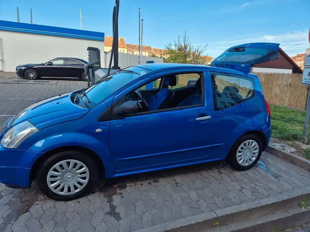 Gebraucht Citroën C2 Comfort 99 PS (72 kW) 2006 Blau Kleinwagen