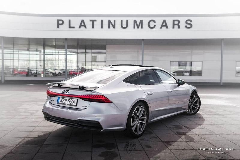 Gebraucht Audi A7 Sportback S-Line 367 PS (269 kW) 2020 Silber Kleinwagen