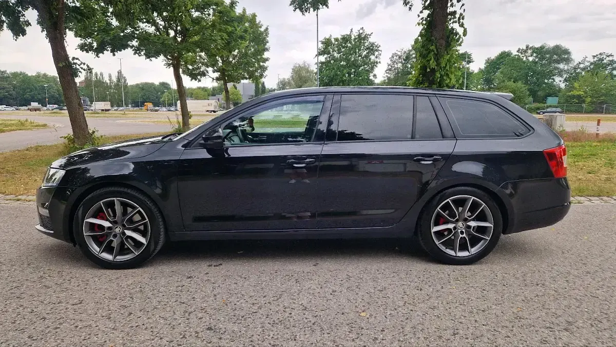 Gebraucht Skoda Octavia RS 184 PS (135 kW) 2014 Schwarz Kombi