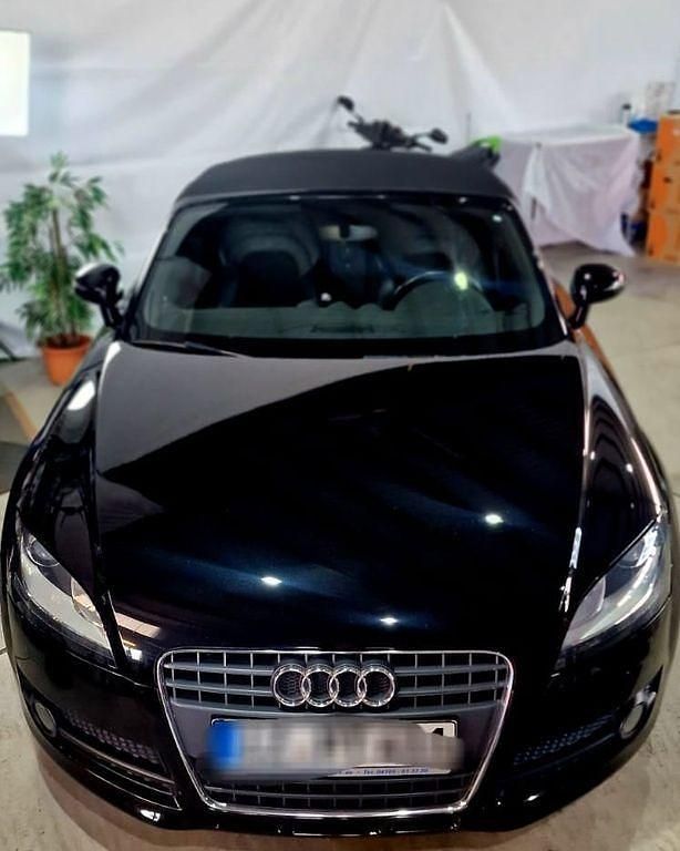 Schwarz Gebraucht 2008 Audi TT Roadster S-Line Cabrio | 10.500 € (Teuer) - Bild 1/4