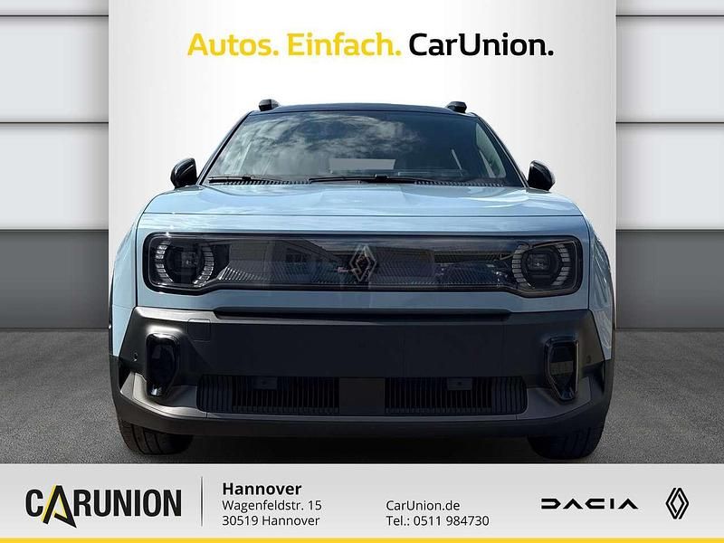 Gebraucht Renault 4 E-Tech Komfort 110 kW (150 PS) 2025 Kumulusblau, black pearlschwarz metallic (blau) SUV