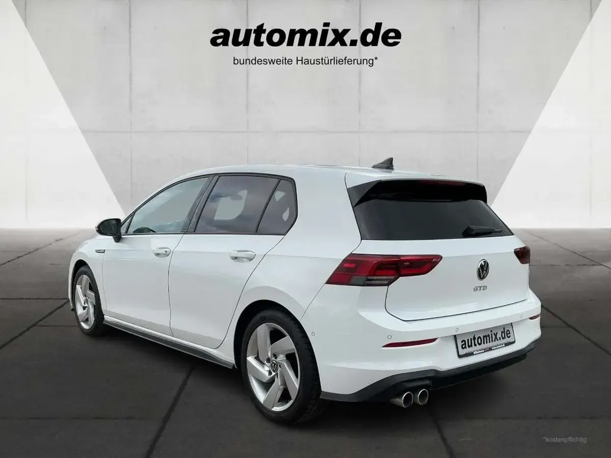Gebraucht VW Golf VIII GTD 200 PS (147 kW) 2022 Weiß Limousine