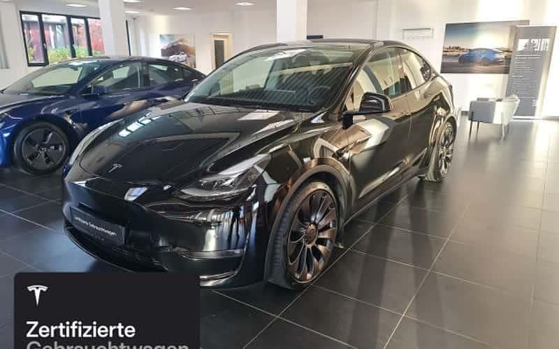 Schwarz Gebraucht 2022 Tesla Model Y Performance SUV | 40.000 € (Fairer Preis) - Bild 1/4